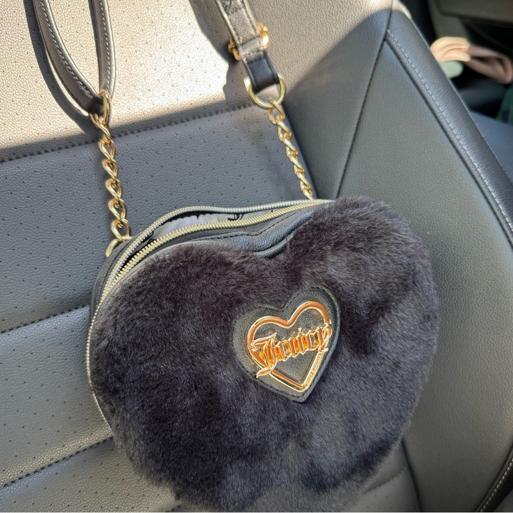 Juicy Couture Crossbody Bag with Fluffy Accent - Picture 3 of 6